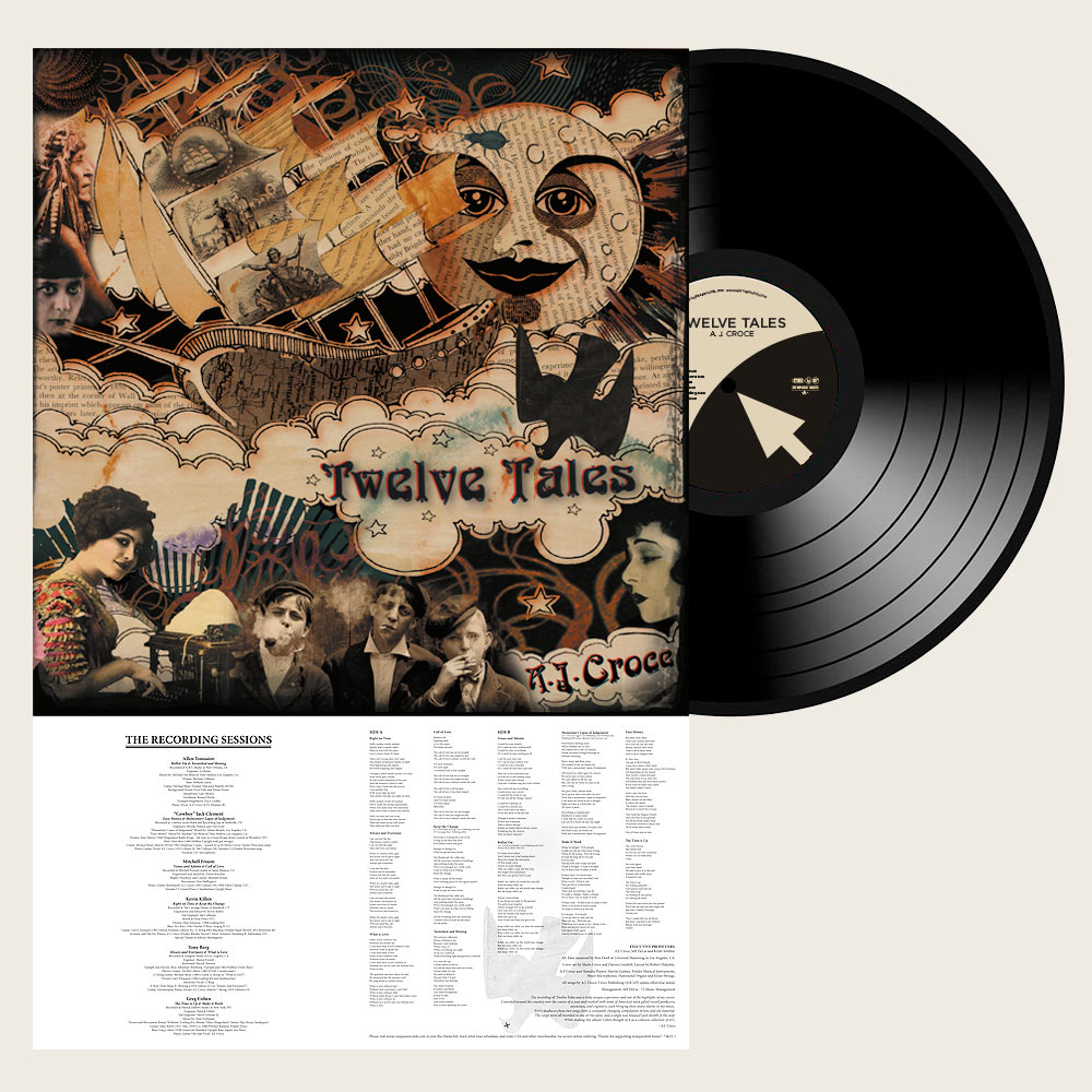 A.J. Croce | Twelve Tales | Compass Records (12" Vinyl)