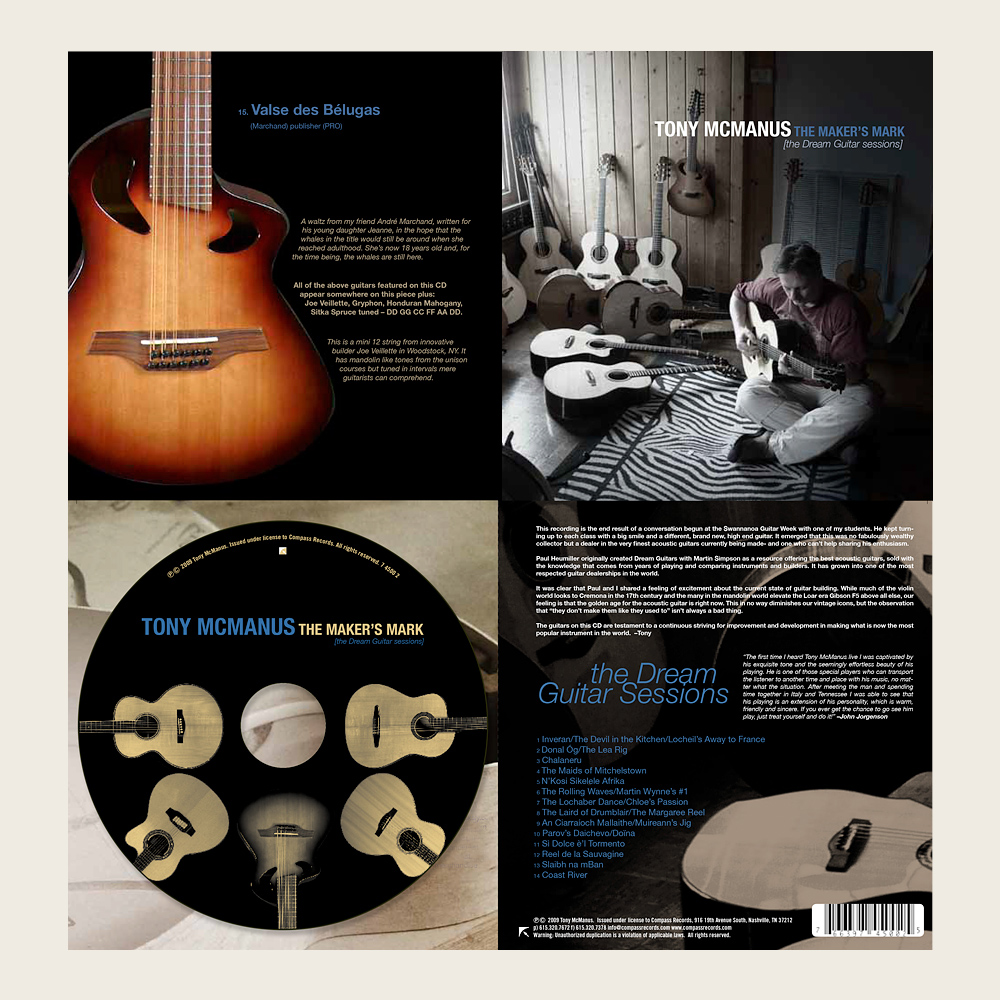 Tony McManus | Maker's Mark | Compass Records (CD)